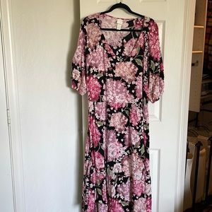 HM floral maxi